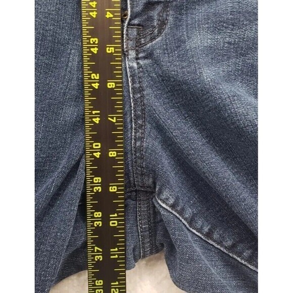 Torrid Jeans Size 16R Girlfriend Stretch Denim Wash Medium Rise Rolled Ankle - Picture 5 of 11